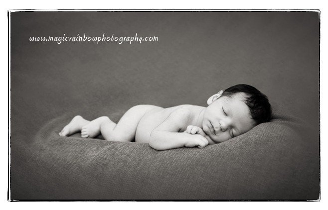 London baby photography, black and white photo shoot
