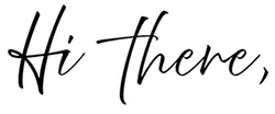 Stylish handwritten greeting message