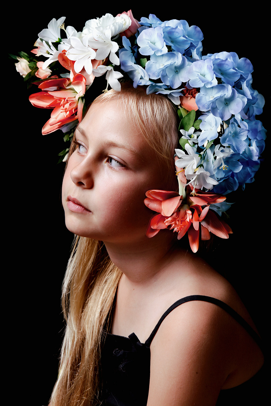 fine art floral photo session London